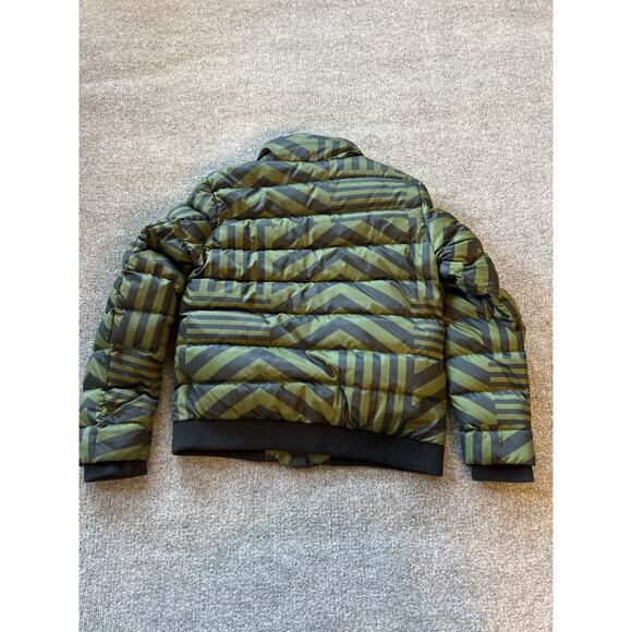 $650 Perfect Moment Womens Green Full-Zip Star Dazzle Ski Bomber Jacket Size XL - Picture 7 of 11